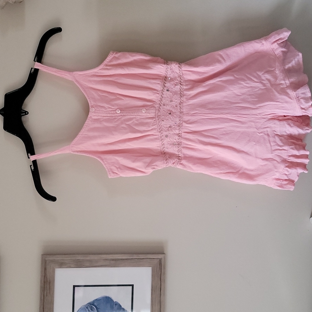 Pink Justice romper New without tag